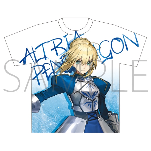 Fate/EXTELLA フルカラーTシャツ アルトリア・ペンドラゴン