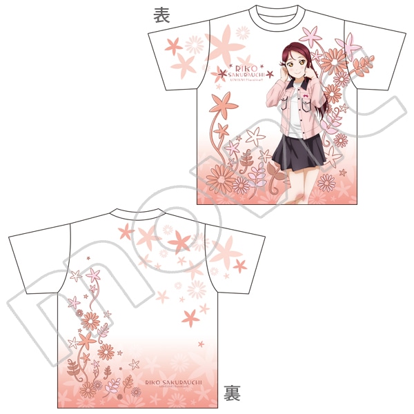 ラブライブ!サンシャイン!! フルグラフィックTシャツ 桜内梨子