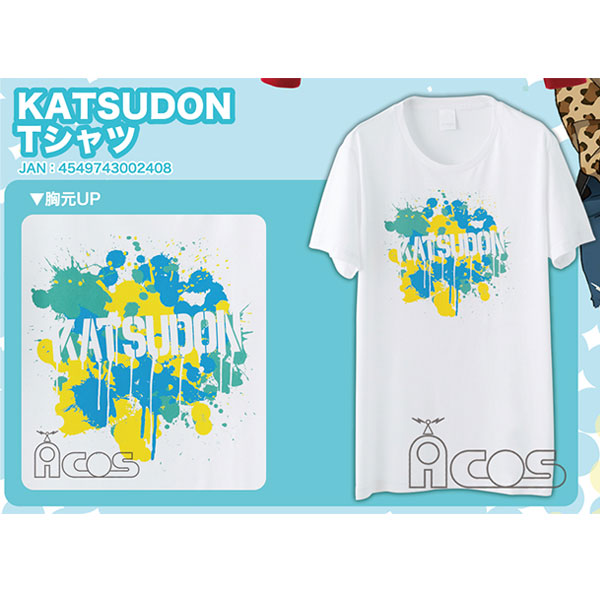 ユーリ!!! on ICE KATSUDON Tシャツ