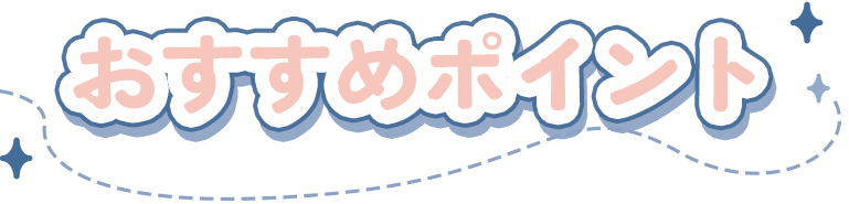 おすすめポイント